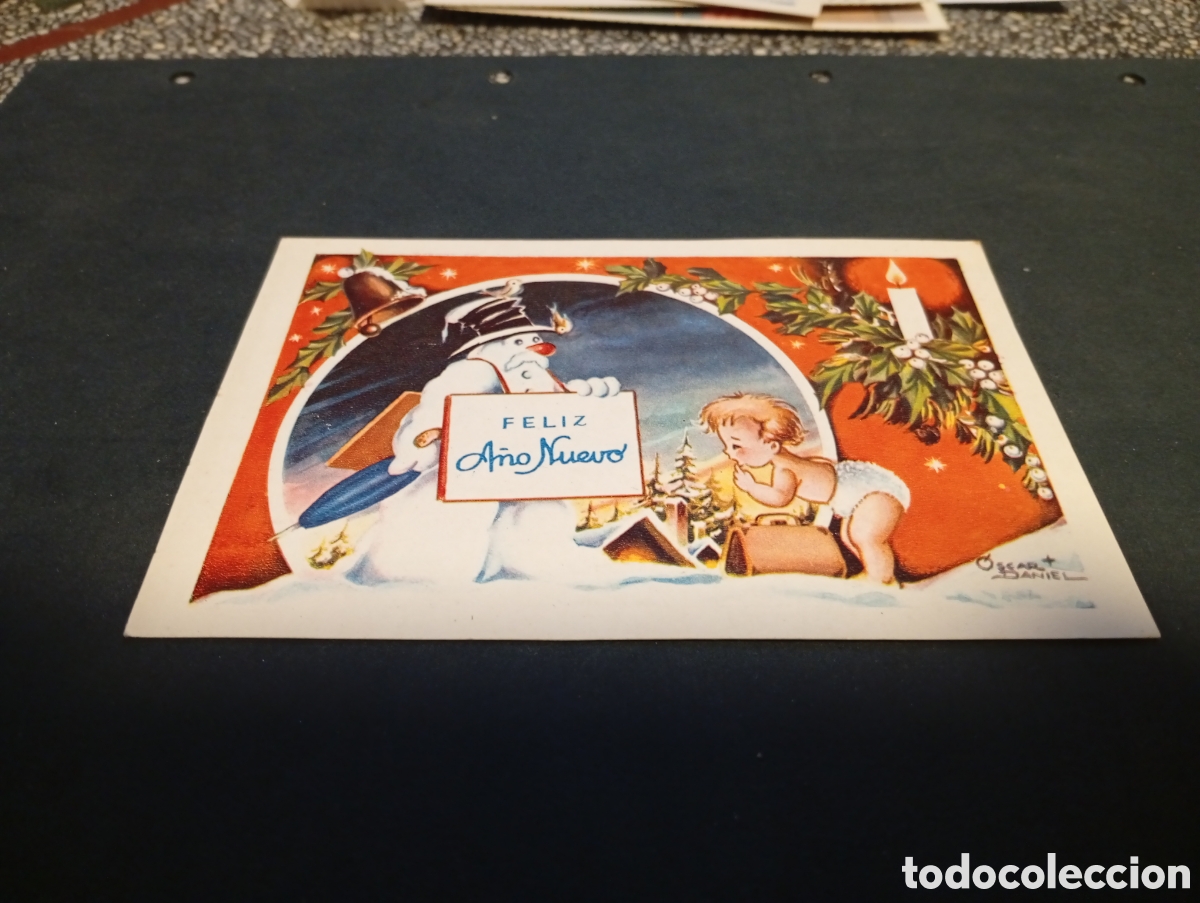 Postales: Postal navidad feliz a&ntilde;o nuevo