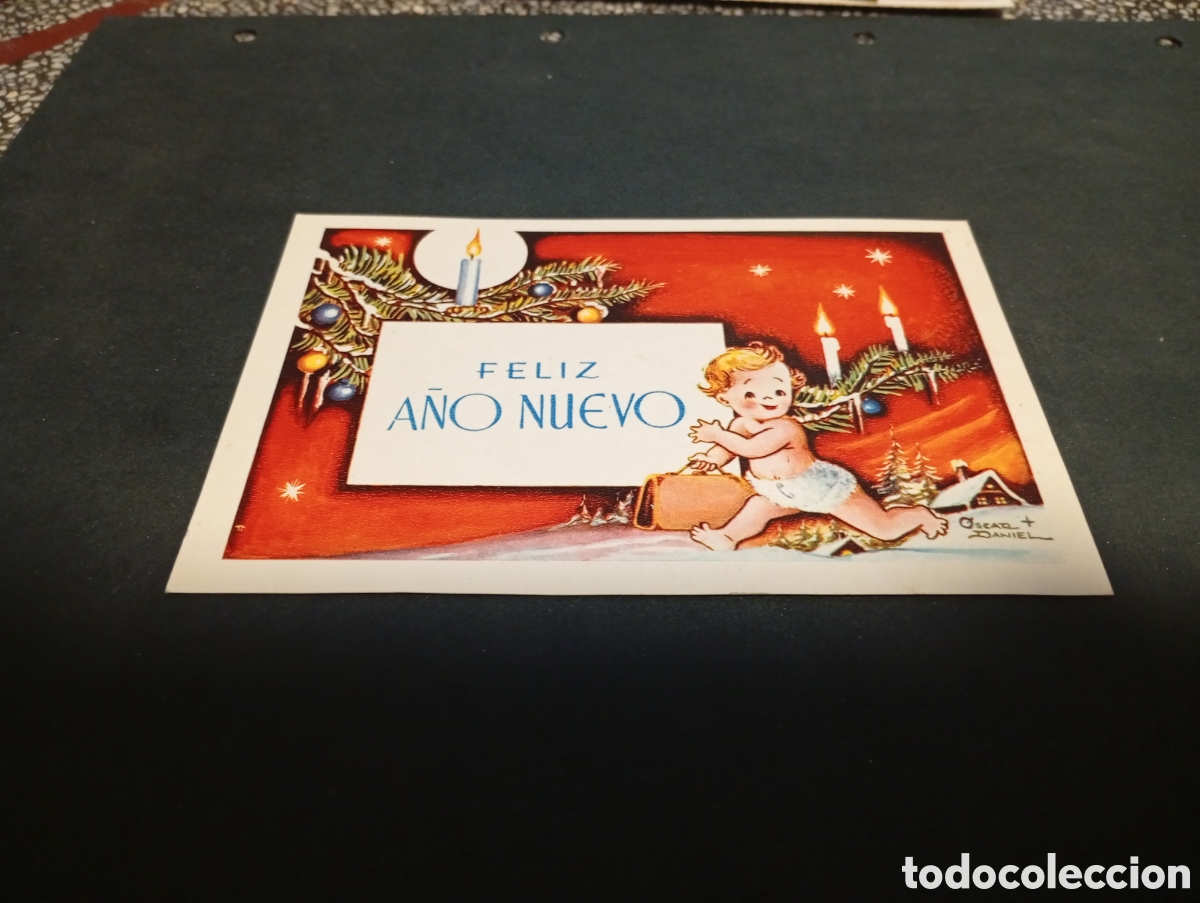 Postales: Postal navidad feliz A&ntilde;o Nuevo