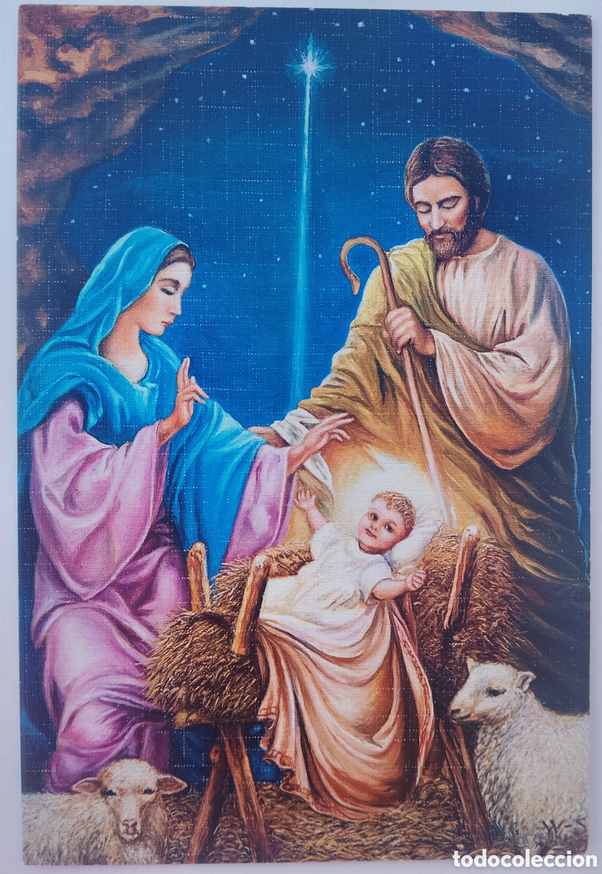Postales: FELICITACI&Oacute;N NAVIDAD - ASOCIACI&Oacute;N PINTORES BOCA PIE - NACIMIENTO BEL&Eacute;N