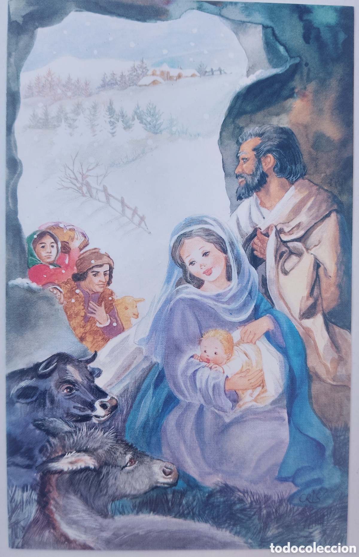 Postales: FELICITACI&Oacute;N NAVIDAD - CRIS - EDICROMO - NACIMIENTO BEL&Eacute;N