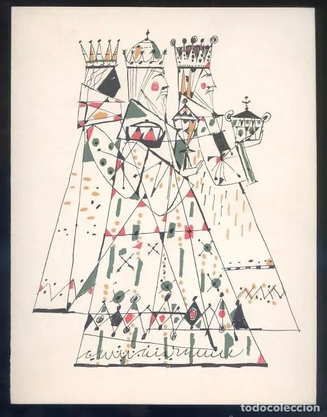 Postkarten: Felicitaci&oacute;n de Navidad *Comercial Marqu&eacute;s, S.A. Barcelona* Meds: 192 x 148 mms. Sin fecha.
