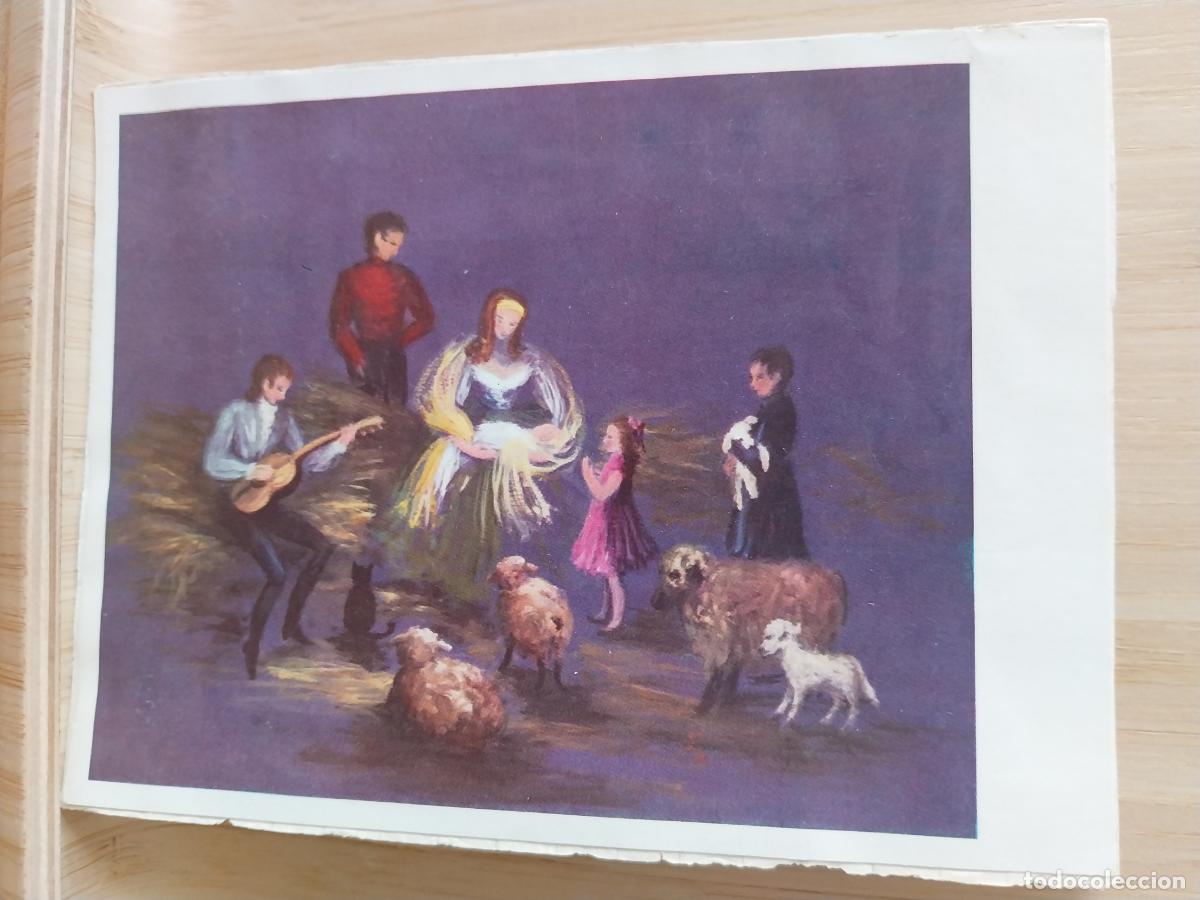 Postales: NAVIDAD POSTAL ESCRITA A&Ntilde;O 1972 PASTORES MUSICO OVEJAS