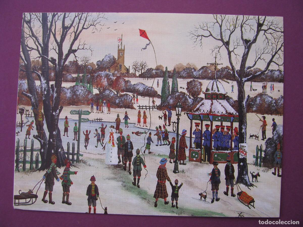 Postales: POSTAL DIPTICA DE NAVIDAD. MARKS & SPENCER. INGLATERRA. 14,5X11 CM