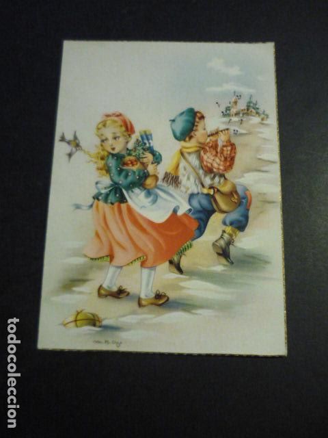 Cartes Postales: FELICITACION NAVIDAD MARIA ROSA GARCIA ILUSTRADORA 8 X 12 CM