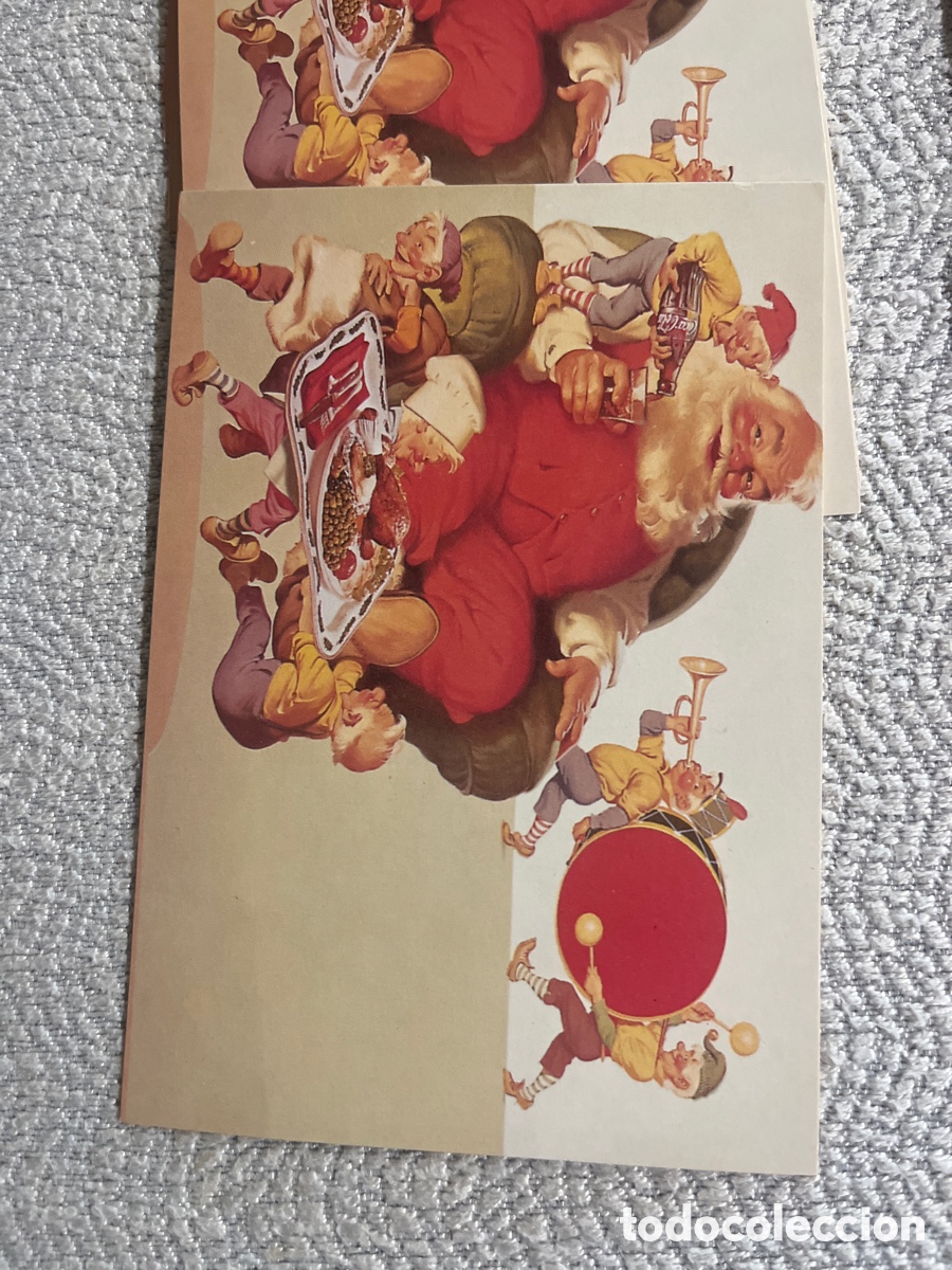 Postales: Lote mas de 60 postales Coca Cola - Foto 2