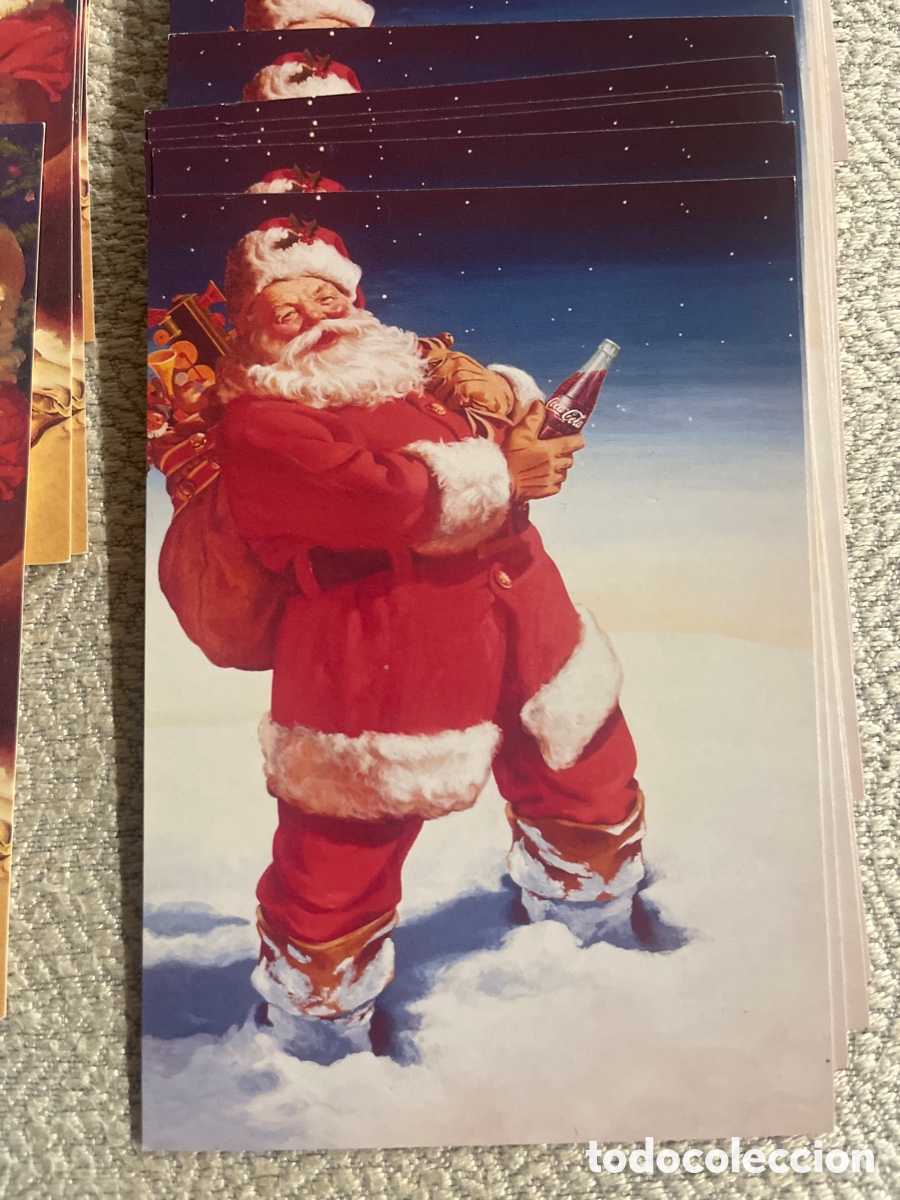 Postales: Lote mas de 60 postales Coca Cola - Foto 4