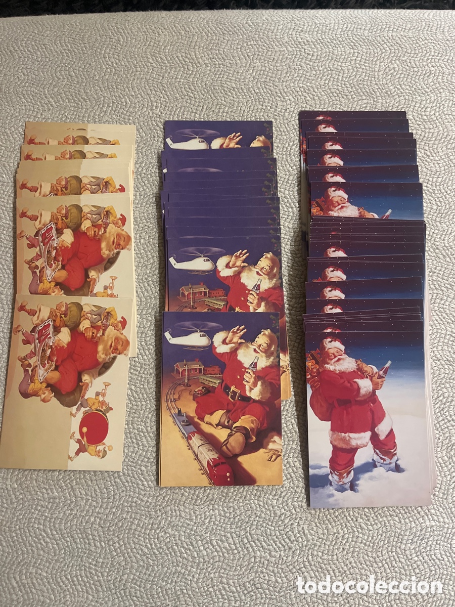 Postcards: Lote mas de 60 postales Coca Cola