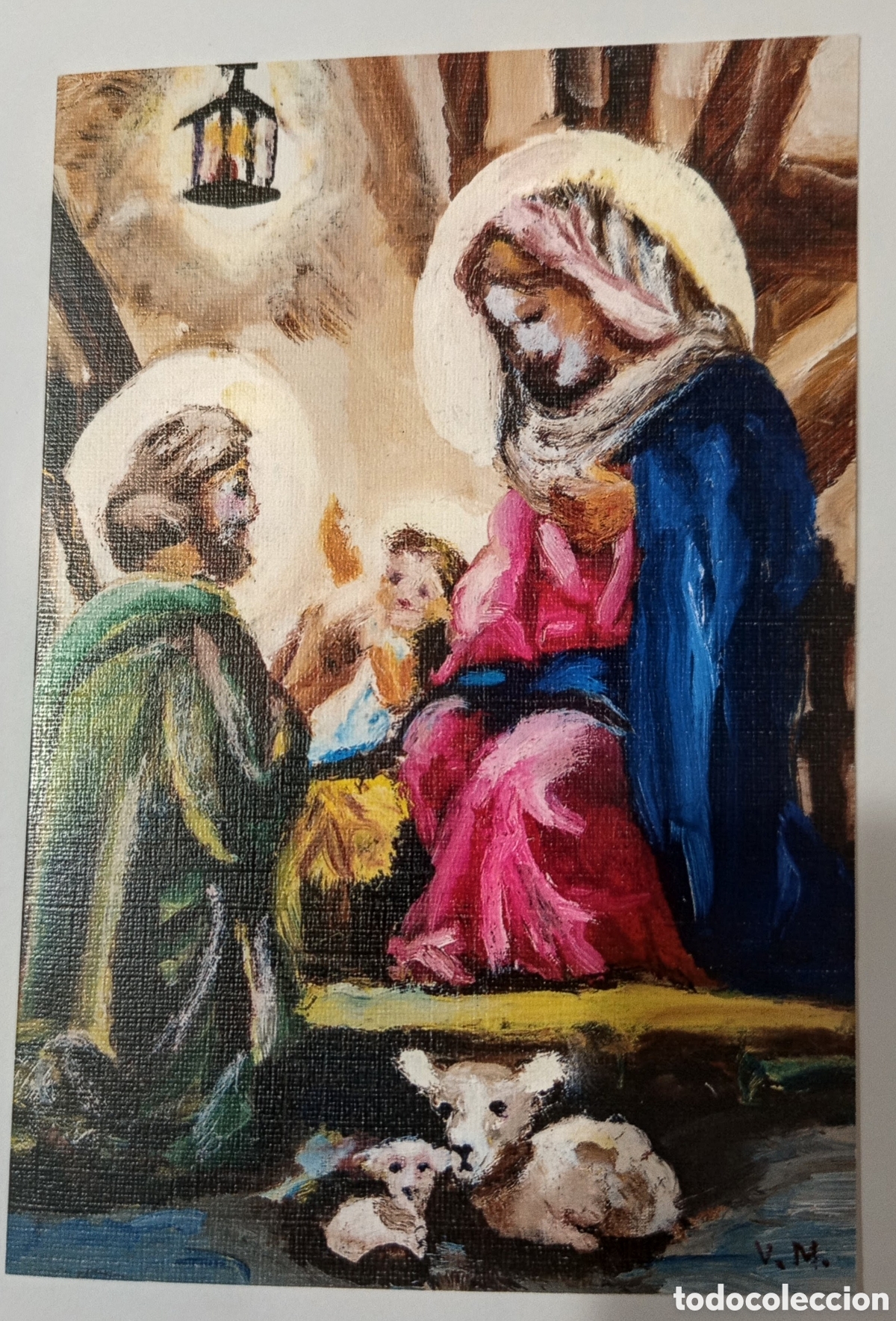 Postales: Postal Navidad. Nacimiento - Foto 1