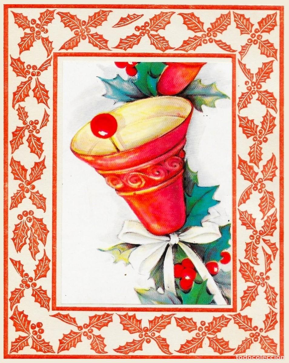Cartes Postales: 7309O- NAVIDAD, CAMPANADAS DE FELICIDAD- REF 2170- DIPTICA 12,5X15 CM - DATA 1965