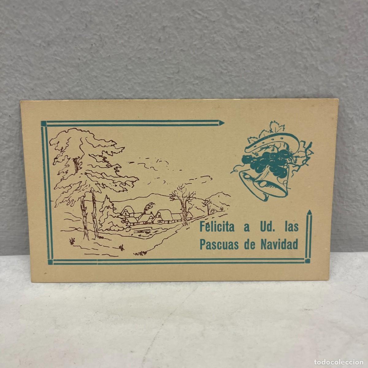 Postales: ANTIGUA TARJETA POSTAL - FELICITA A UD. LAS PASCUAS DE NAVIDAD - 125 X 75 MM / 4425
