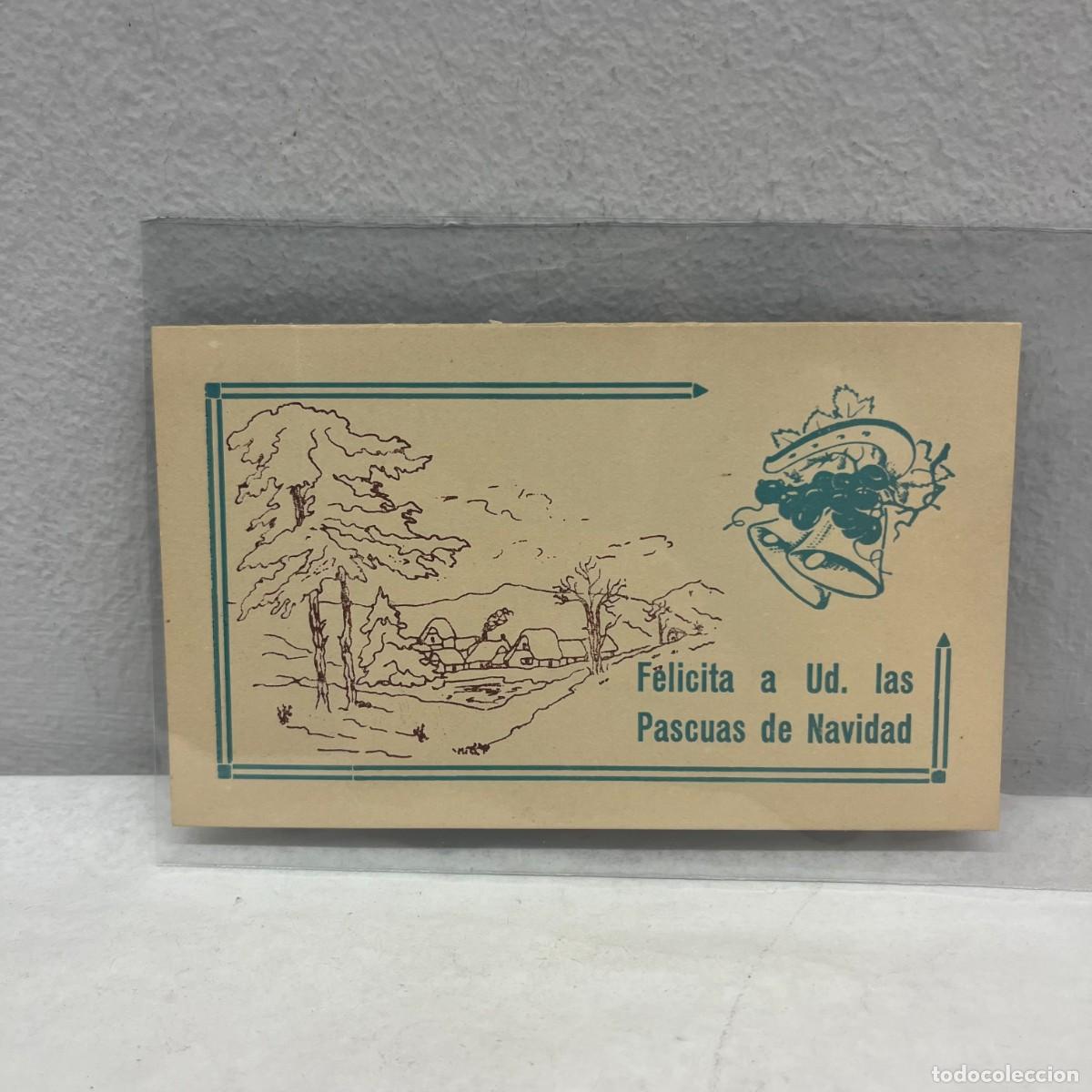 Postales: ANTIGUA TARJETA POSTAL - FELICITA A UD. LAS PASCUAS DE NAVIDAD - 125 X 75 MM / 4427