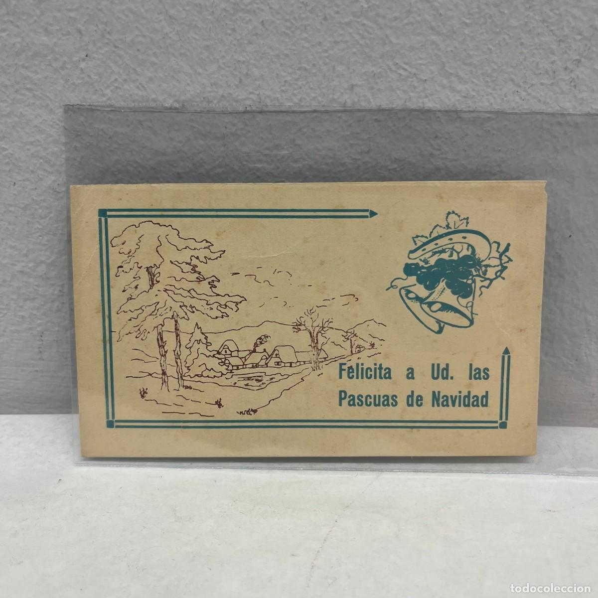 Postales: ANTIGUA TARJETA POSTAL - FELICITA A UD. LAS PASCUAS DE NAVIDAD - 125 X 75 MM / 4428