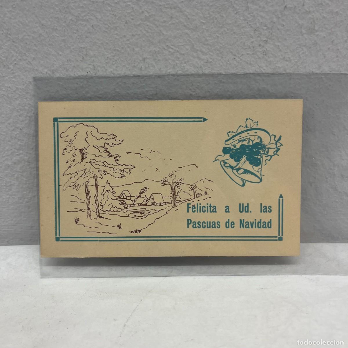 Postales: ANTIGUA TARJETA POSTAL - FELICITA A UD. LAS PASCUAS DE NAVIDAD - 125 X 75 MM / 4429