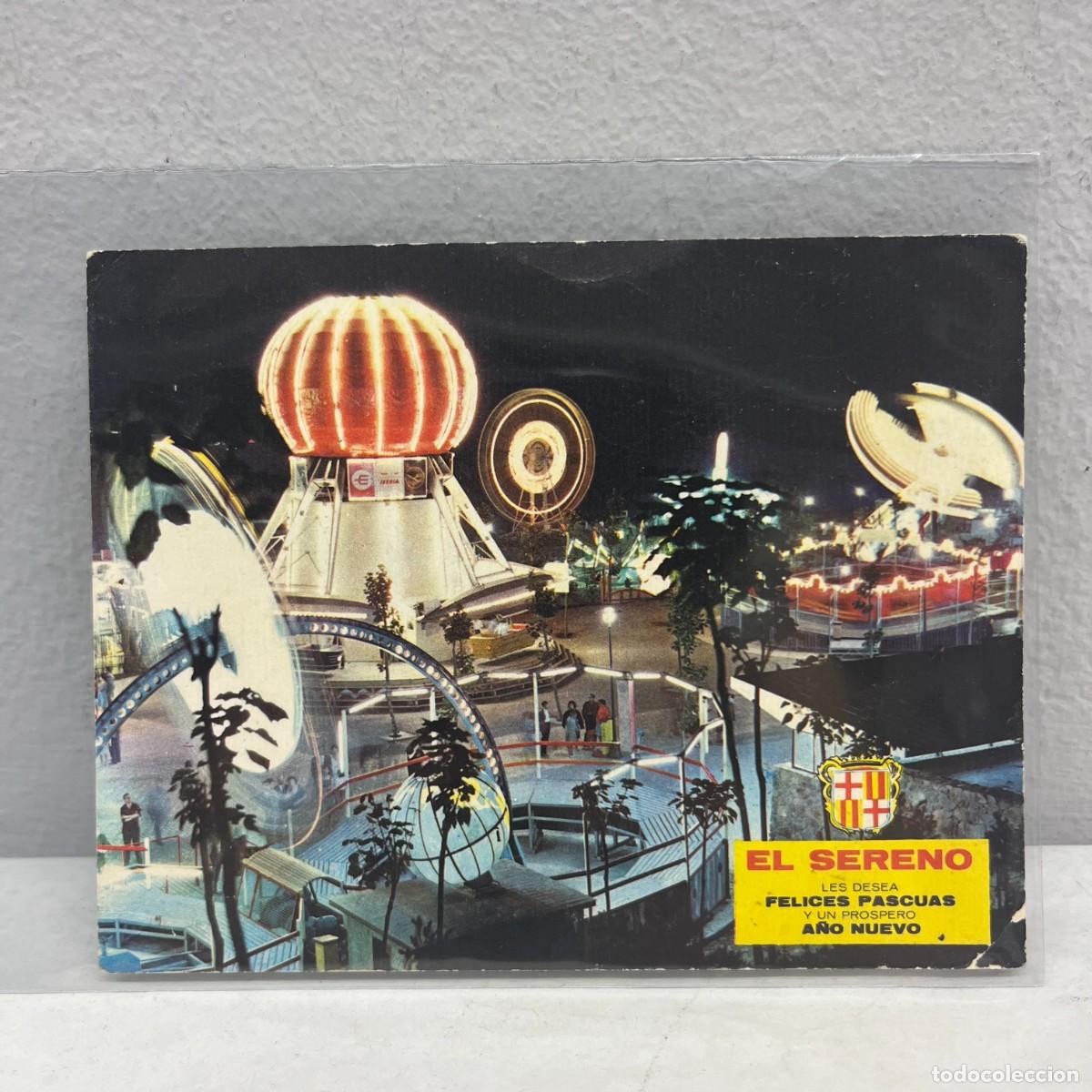 Postales: ANTIGUA TARJETA POSTAL - EL SERENO LES DESEA FELICES PASCUAS Y PROSPERO A&Ntilde;O - 125 X 95 MM / 4446