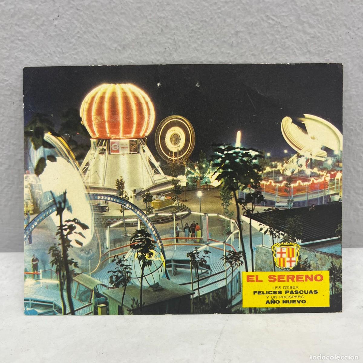 Postales: EL SERENO LES DESEA FELICES PASCUAS Y UN PROSPERO A&Ntilde;O NUEVO - ANTIGUA TARJETA POSTAL / 4596