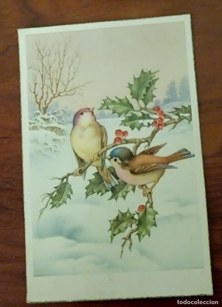 Postales: POSTAL FELICITACI&Oacute;N NAVIDAD CYZ N&ordm; 592 ESCRITA A&Ntilde;O 1953 13,5X9 CM.