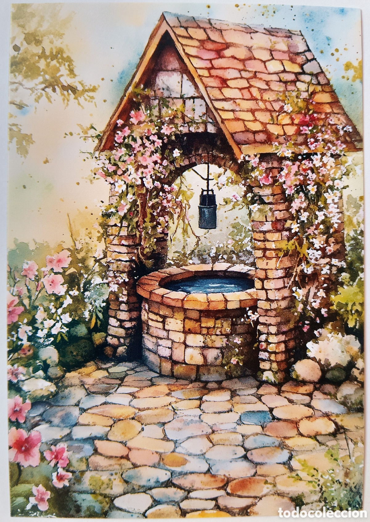 Postales: POSTAL NAVIDAD - POZO FLORES - ESTILO ANTIGUO