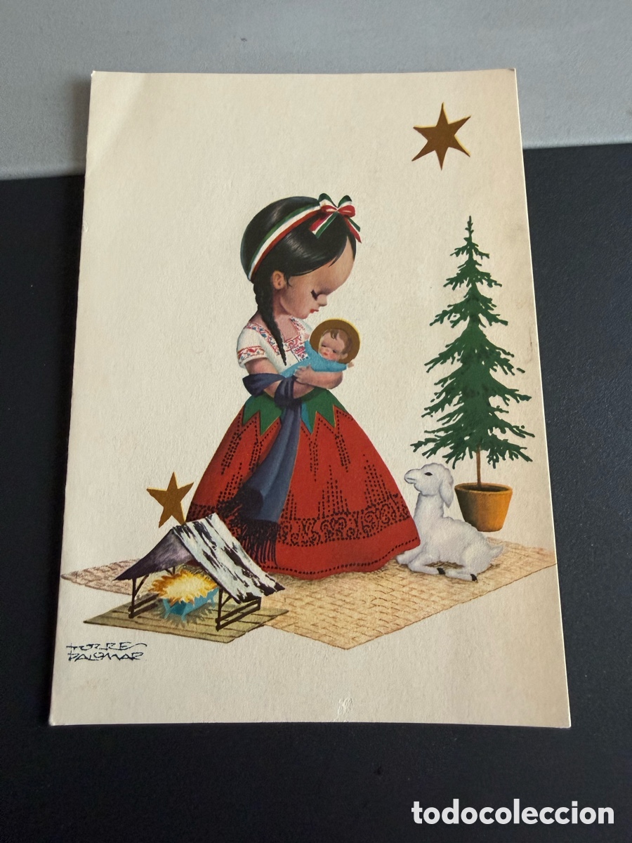Postales: Postal. NAVIDAD. a&ntilde;os 60-70. Torres Palomar ( Colombia ). 14x10 cm