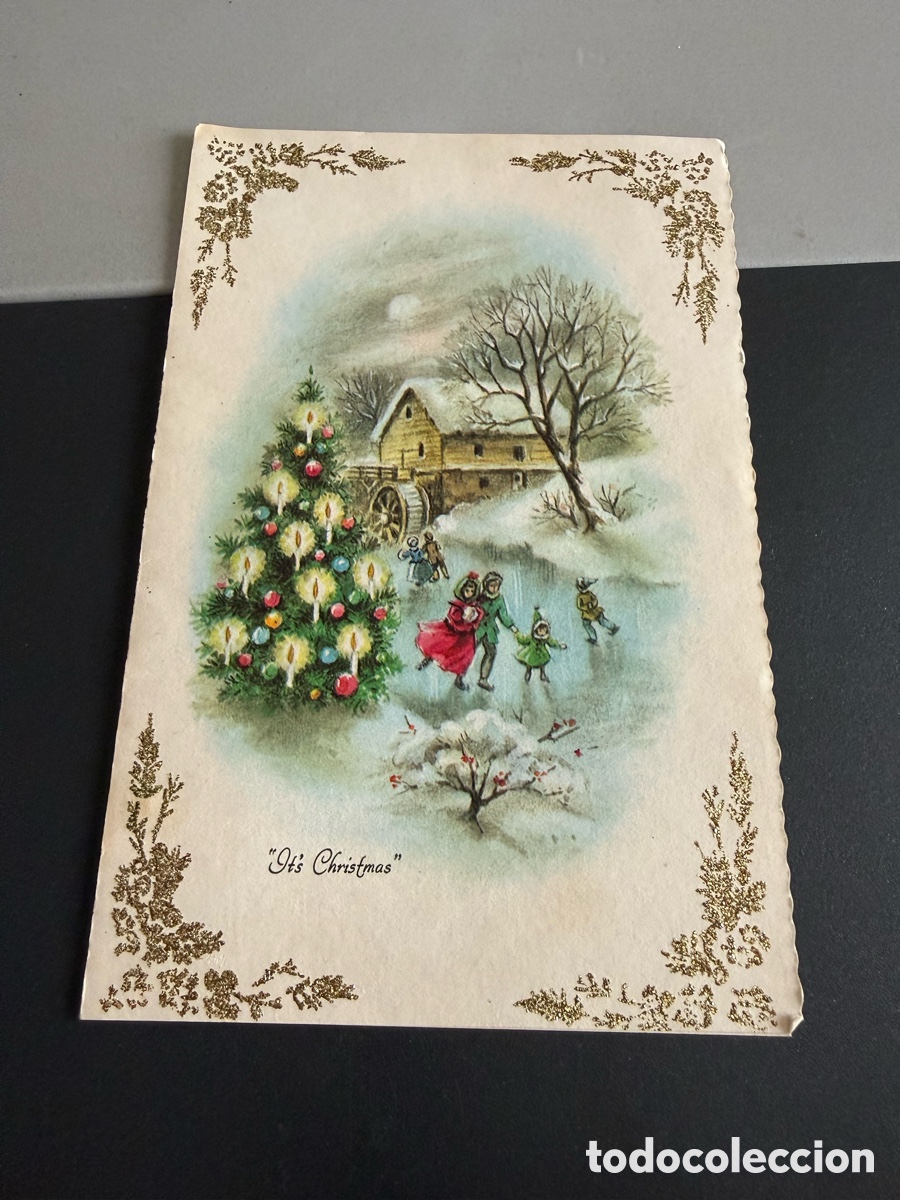 Postales: Postal NAVIDAD. a&ntilde;os 50-60. USA. 17x11 cm