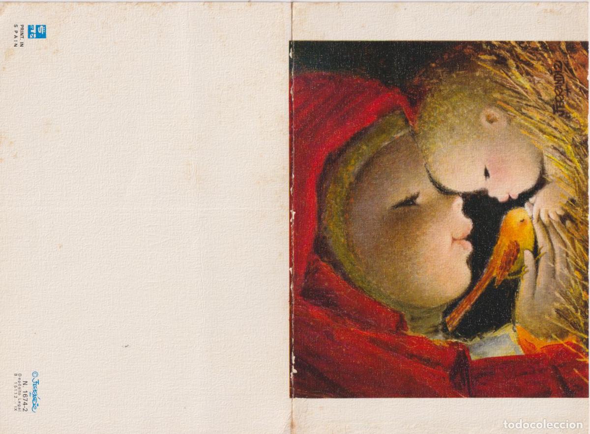 Postales: ILUSTRADOR:: FERRANDIZ, MOTIVO NAVIDE&Ntilde;O - D&Iacute;PTICO ESCRITO - SUBI 1674/2