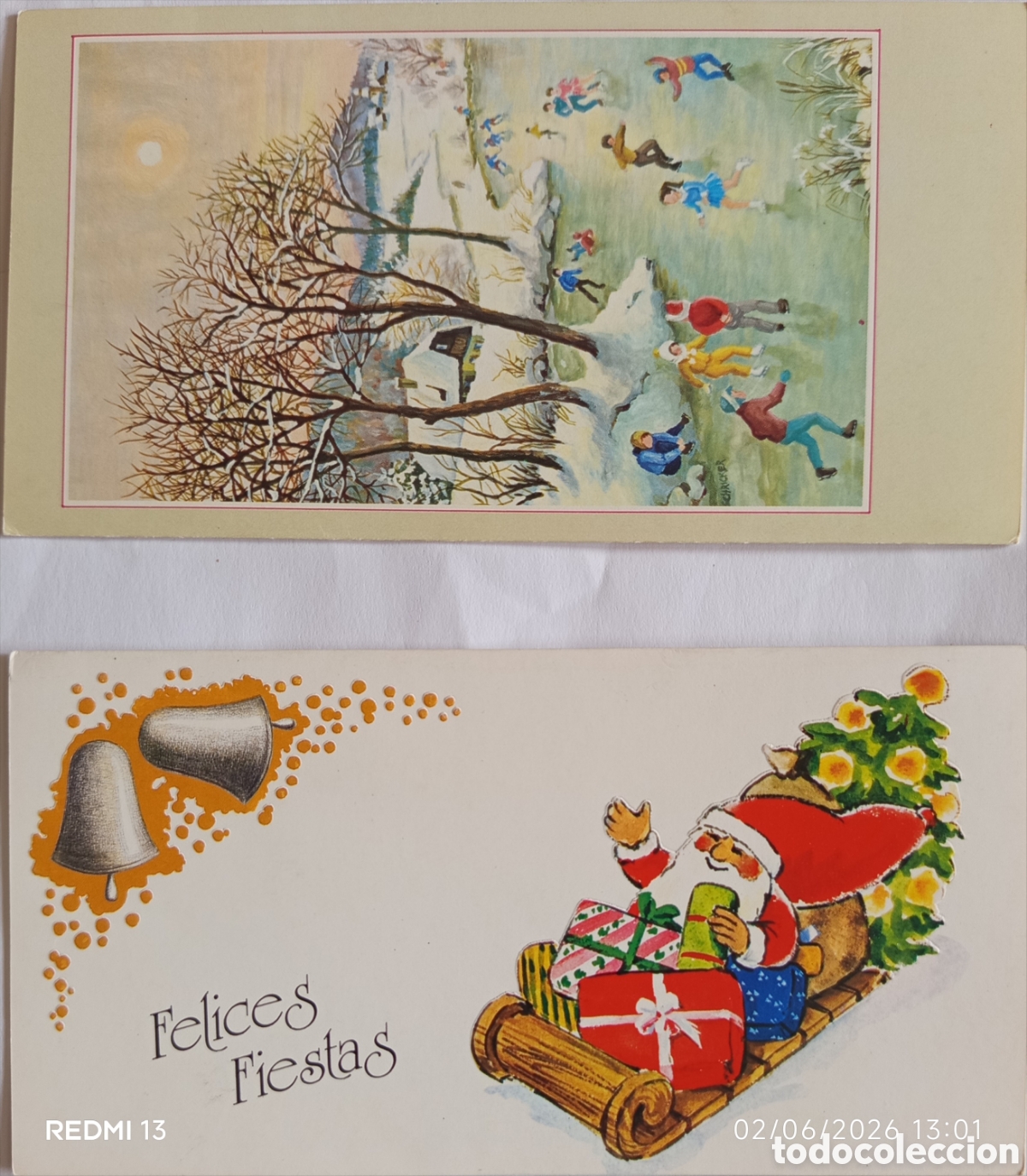 Postales: 2 tarjetas postal sin escribir