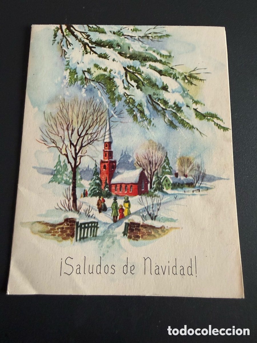 Postales: Postal. NAVIDAD. 1952. 13x10 cm