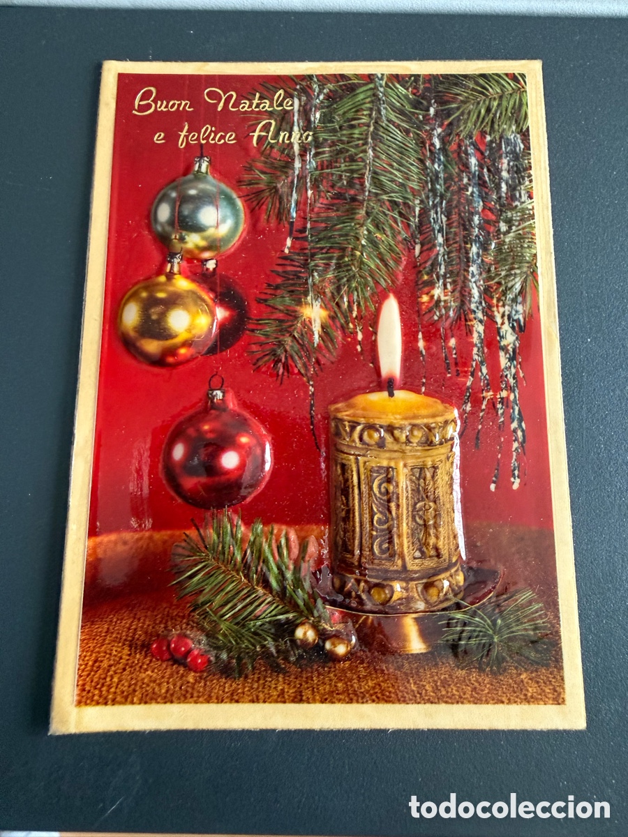 Postales: Postal. NAVIDAD. Relieve. 14x10 cm