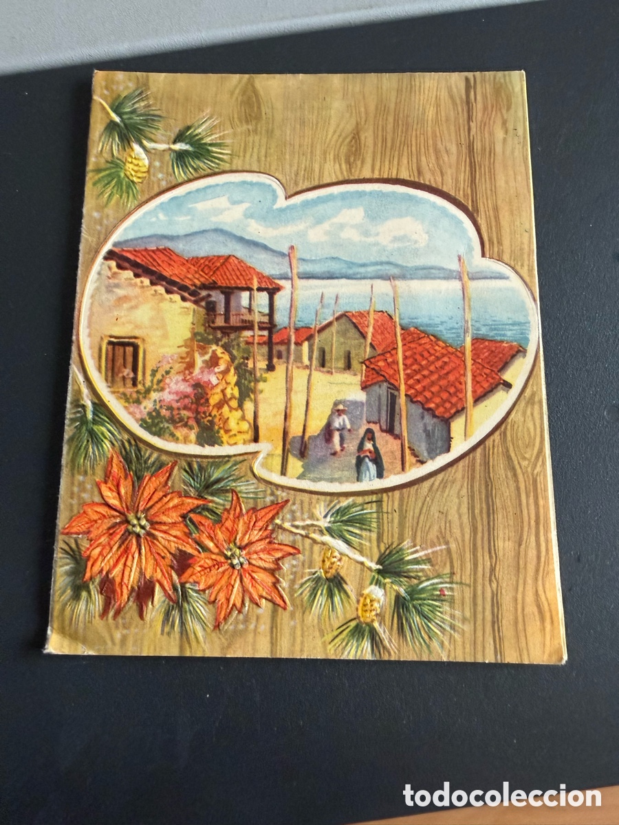 Postales: Postal NAVIDE&Ntilde;A. 1953. 13x10 cm