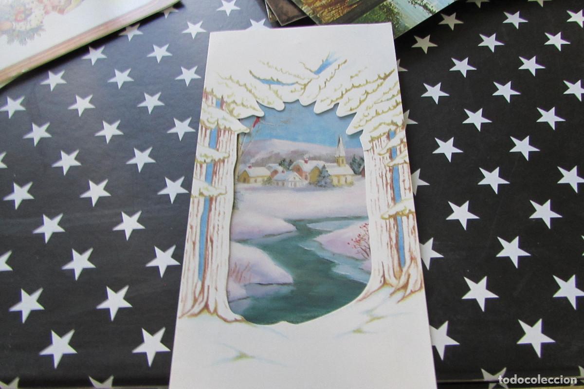 Postales: ARTIS MUTI FELICITACION NAVIDE&Ntilde;A 1991 ORIGINAL PINTADO CON LA BOCA-ESCRITA