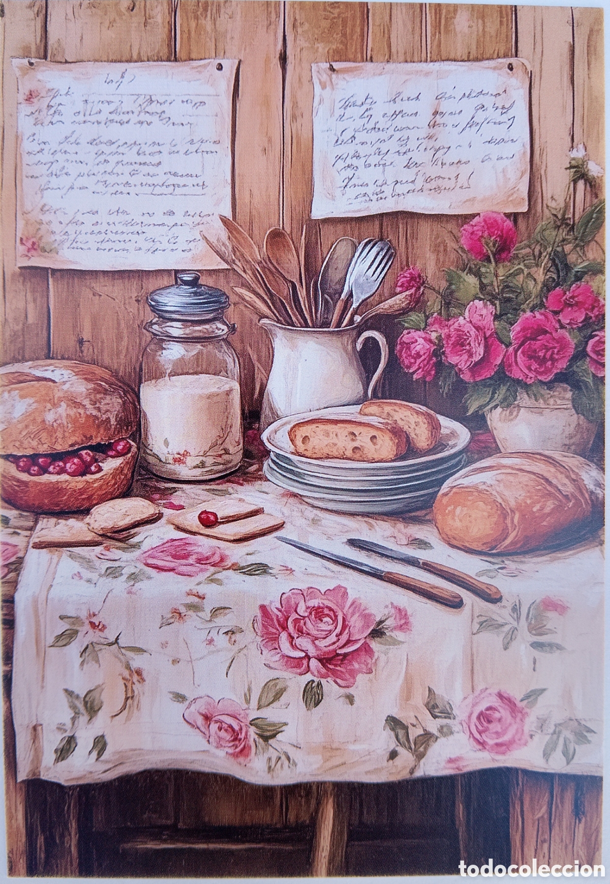 Postales: POSTAL NAVIDAD - DETALLE COCINA - ESTILO ANTIGUO
