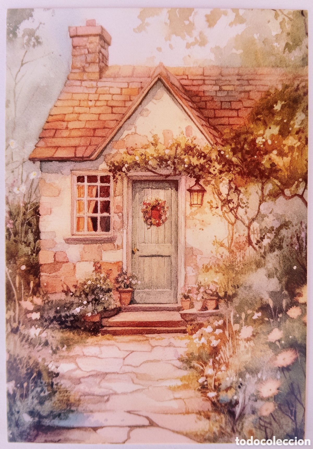 Postales: POSTAL NAVIDAD - CASA COTTAGE - ESTILO ANTIGUO