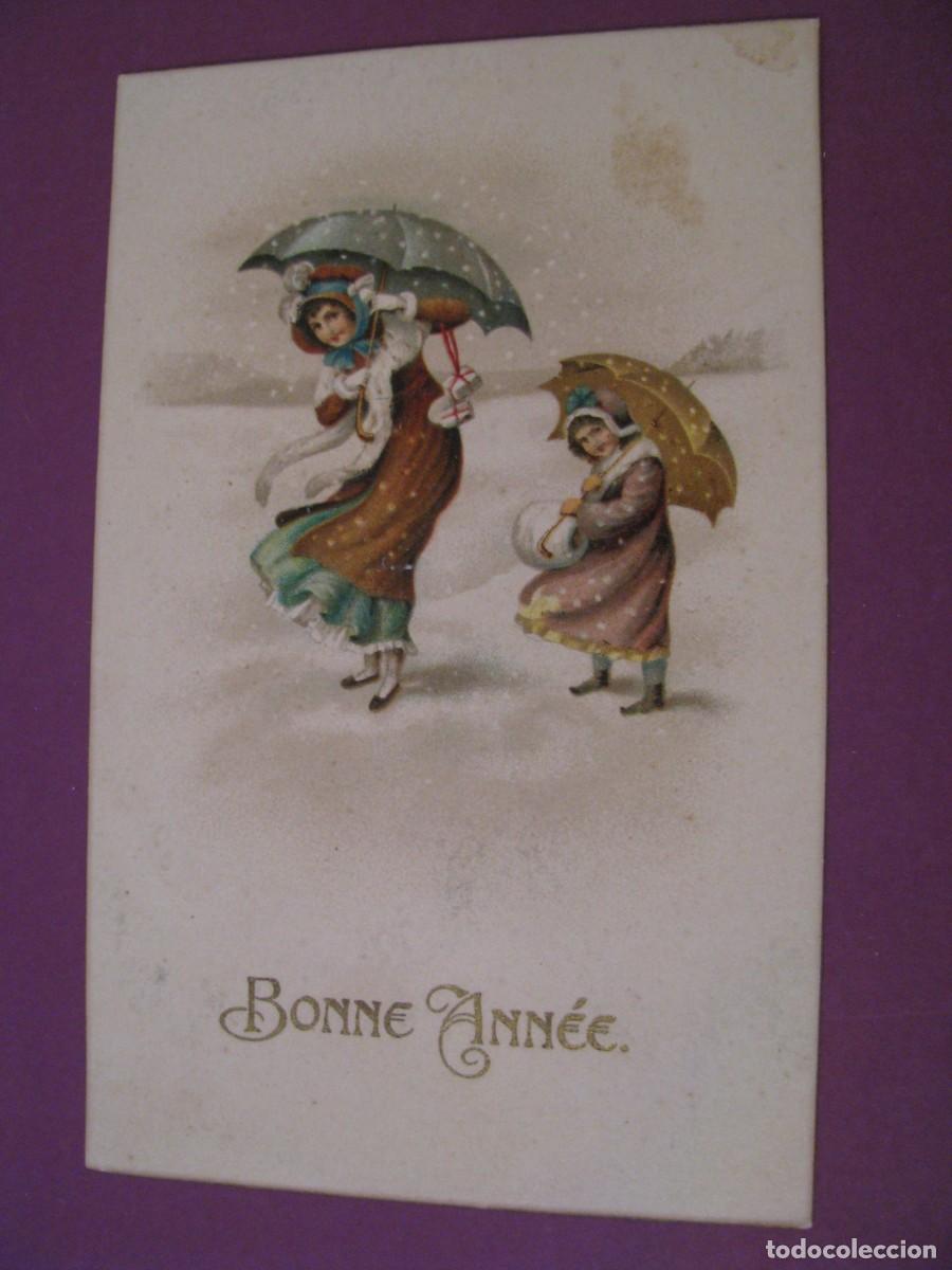 Postales: ANTIGUA POSTAL DE NAVIDAD. ED. AMAG. ESCRITA 1919
