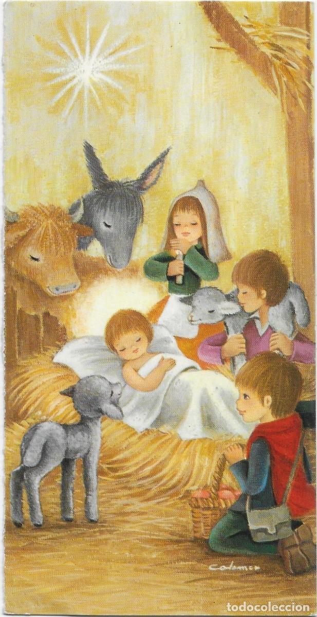 Postales: 7333P - COLOMER - D&Aacute;DIVAS DE AMOR PARA EL MESIAS- 15,5X8 CM