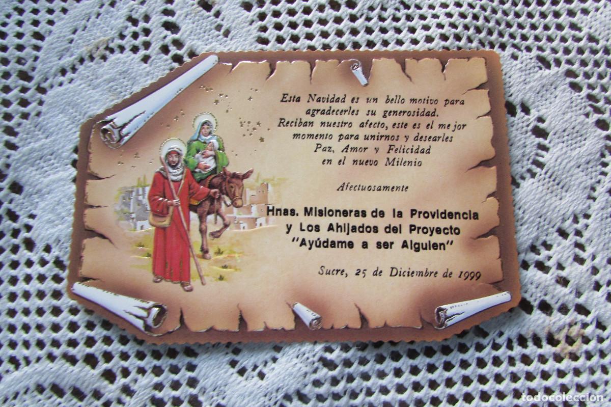 Postales: BONITA FELICITACION MISIONERAS DE LA PROVIDENCIA Y LOS AHIJADOS DEL PROYECTO AYUDAME A SER ALGUIEN