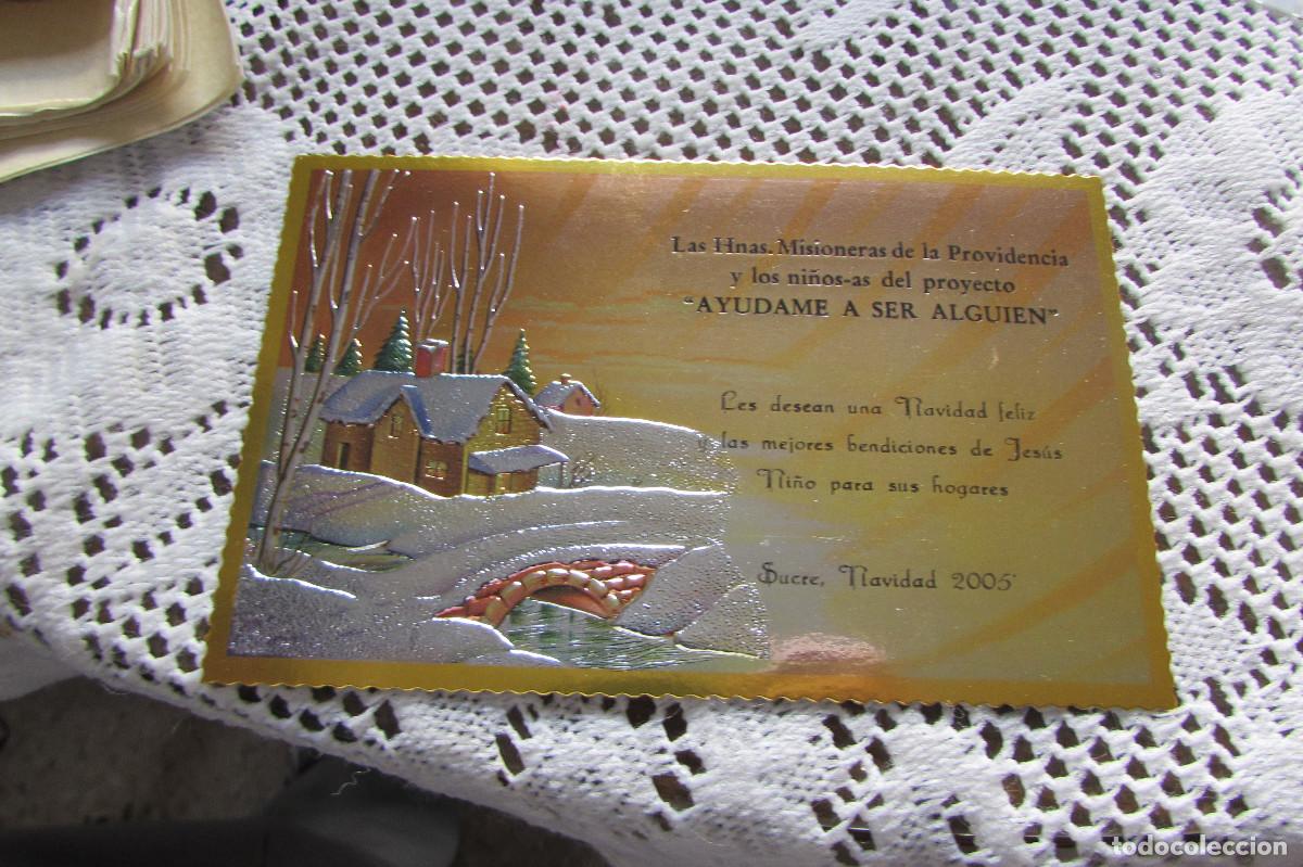Postales: BONITA POSTAL NAVIDE&Ntilde;A LAS HNAS MISIONERAS DE LA PROVIDENCIA Y LOS NI&Ntilde;OS-AS DEL PROYECTO AYUDAME..