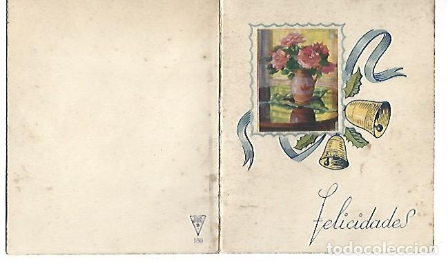 Postales: &rdquo; FELICIDADES &rdquo;, ANTIGUA FELICITACION