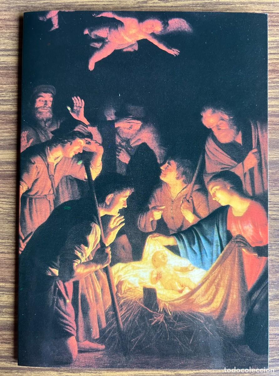 Postales: DETALLE ADORACI&Oacute;N PASTORES DE GERARD VAN HONTHORST CHRISTMAS NAVIDAD 2005 COMPA&Ntilde;&Iacute;A DE MAR&Iacute;A SOLSONA