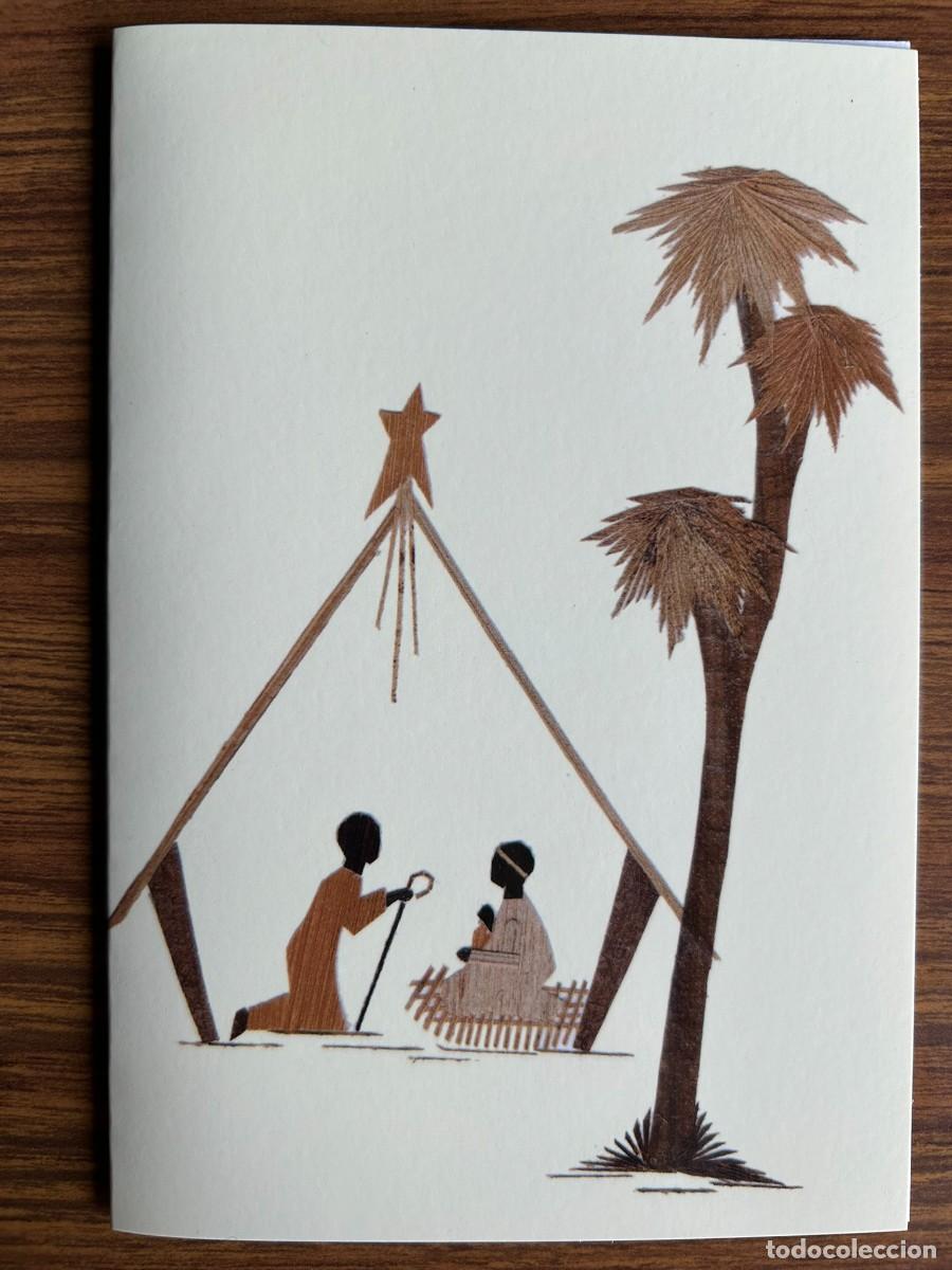 Postales: CHRISTMAS POSTAL NAVIDE&Ntilde;A SIN USAR DE LA FISC COMPA&Ntilde;&Iacute;A DE MAR&Iacute;A LESTONNAC