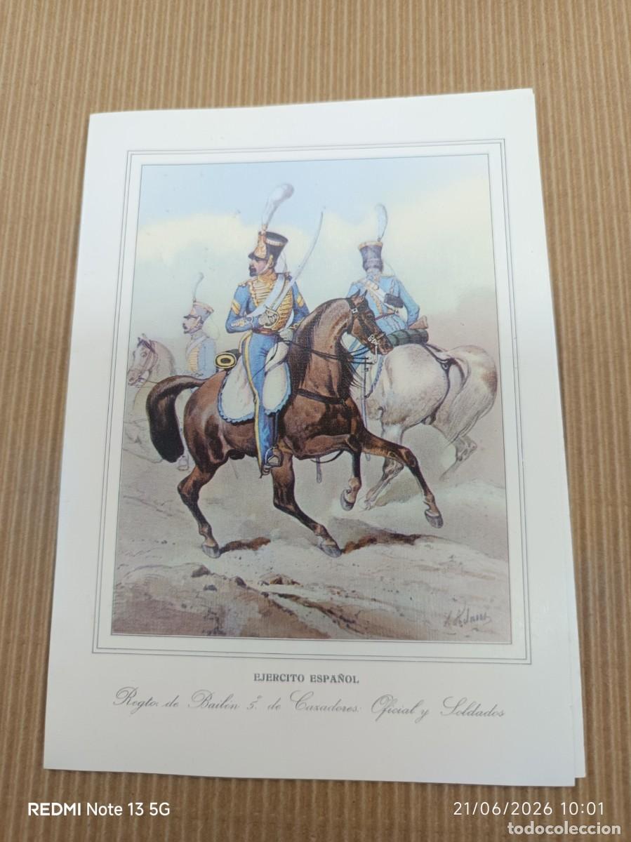 Postales: TARJETA POSTAL MILITAR A&Ntilde;O 1975