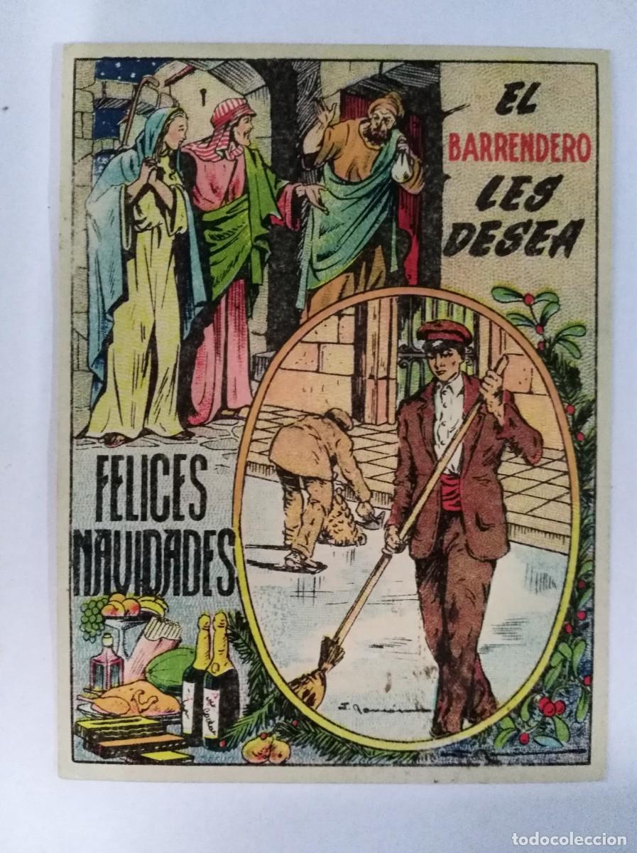 Postales: Aguinaldo Felicitacion.El Barrendero les Desea Felices Navidades