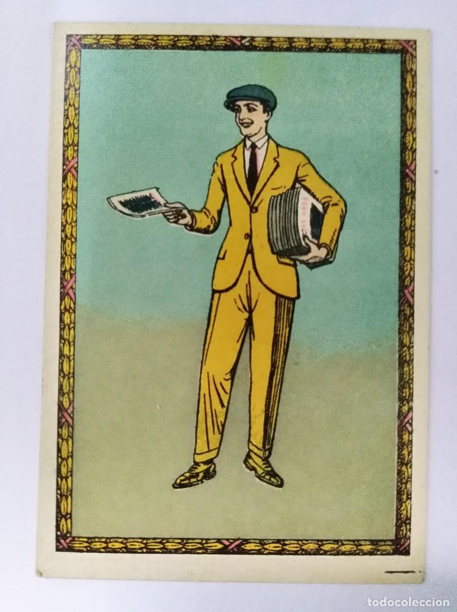 Postales: Aguinaldo Felicitacion.El Repartidor.texto parte posterior Catalan