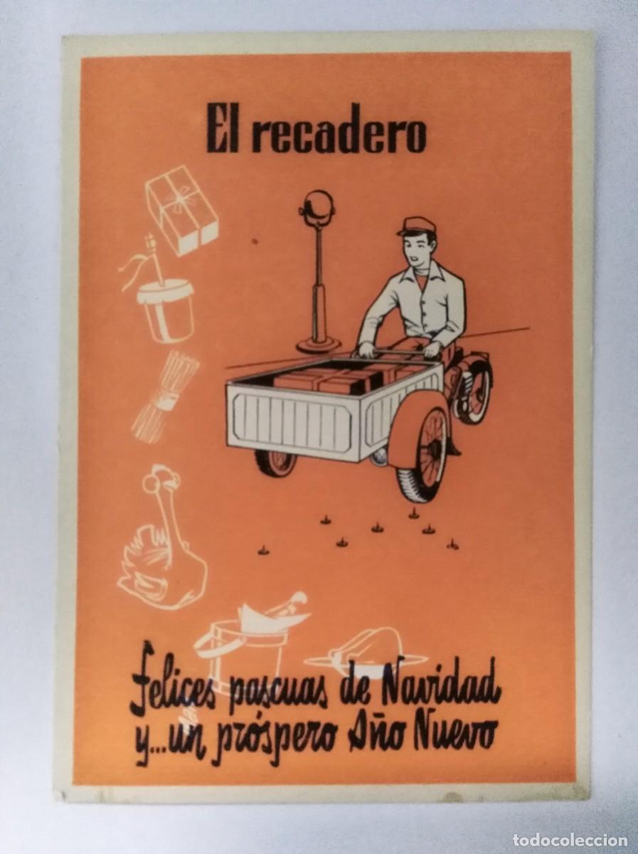 Postales: Aguinaldo Felicitacion.El Recadero.Felices Pascuas de Navidad