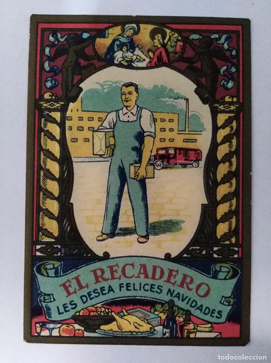 Postales: Aguinaldo Felicitacion.El Recadero Les desea Felices Navidades