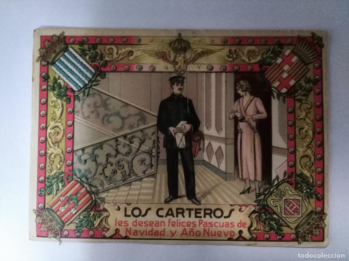 Postales: Aguinaldo Felicitacion.Los Carteros Les desean Felices Pascuas de Navidad