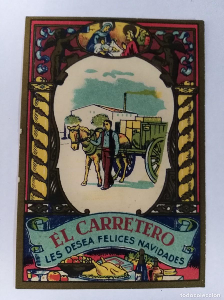 Postales: Aguinaldo Felicitacion.El Carretero Les desea Felices Navidades