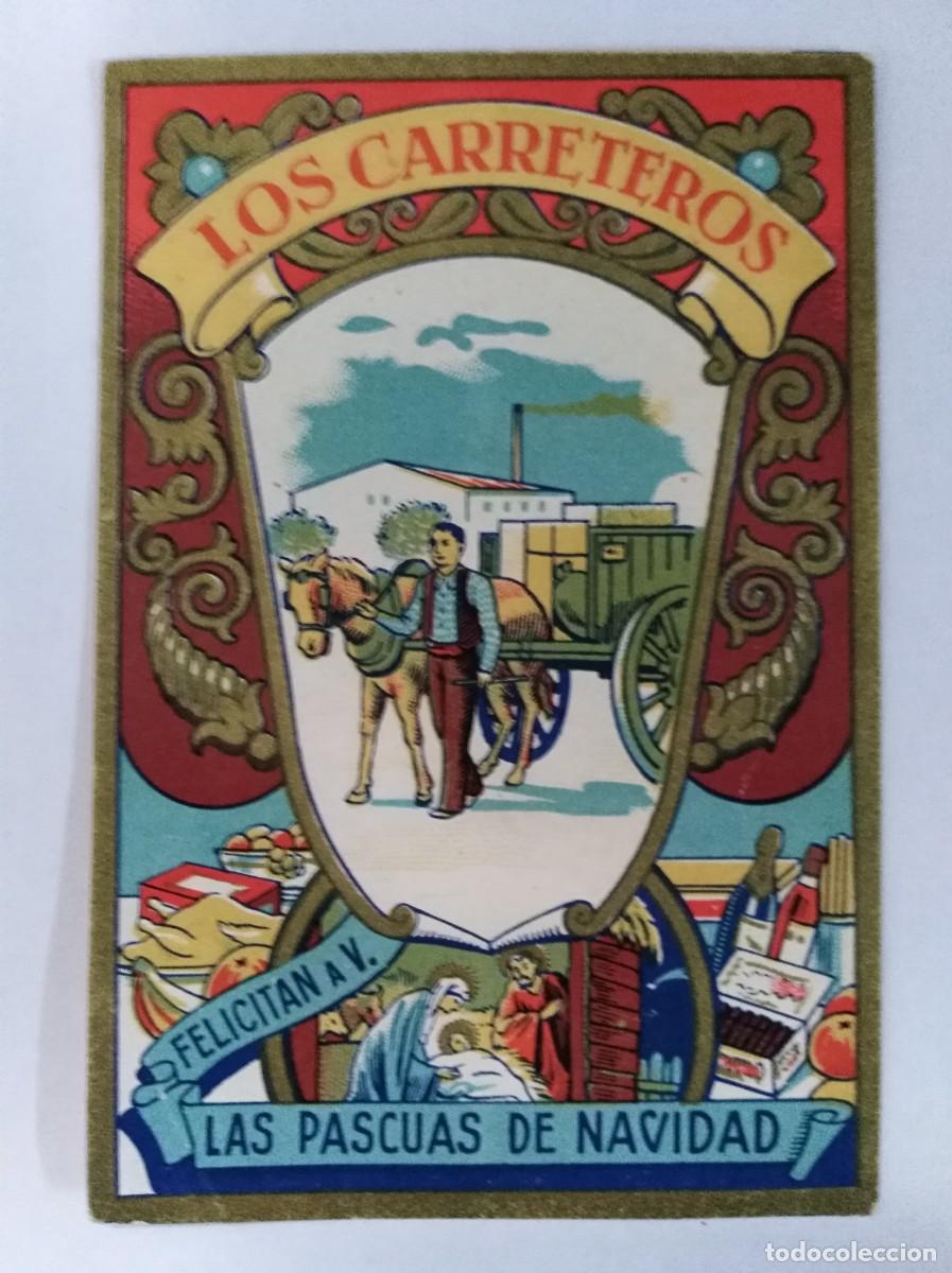 Postales: Aguinaldo Felicitacion.Los Carreteros Felicitan Las Pascuas de Navidad