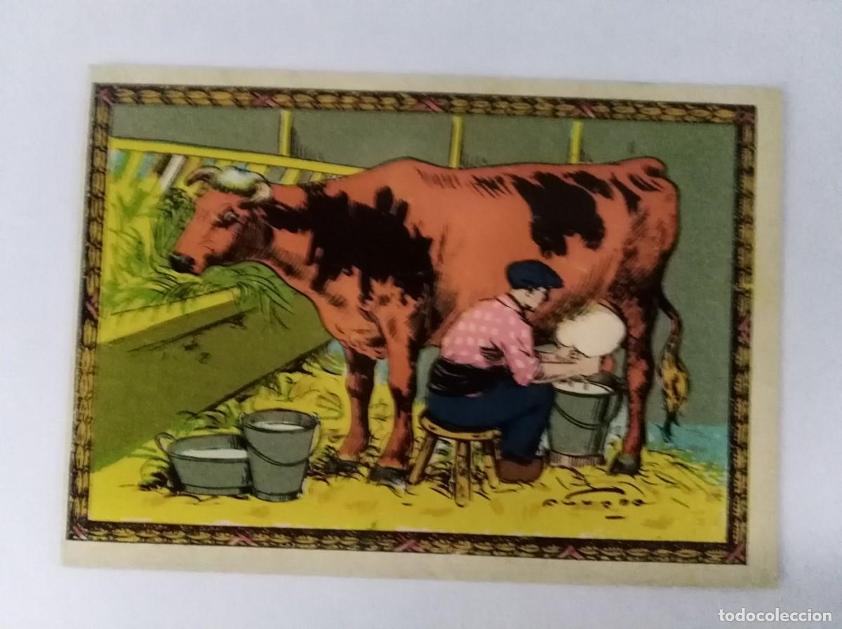 Postales: Aguinaldo Felicitacion El Lechero