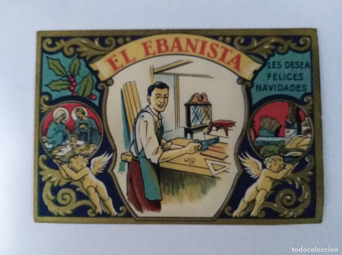 Postales: Aguinaldo Felicitacion El Ebanista Les Desea Felices Navidades