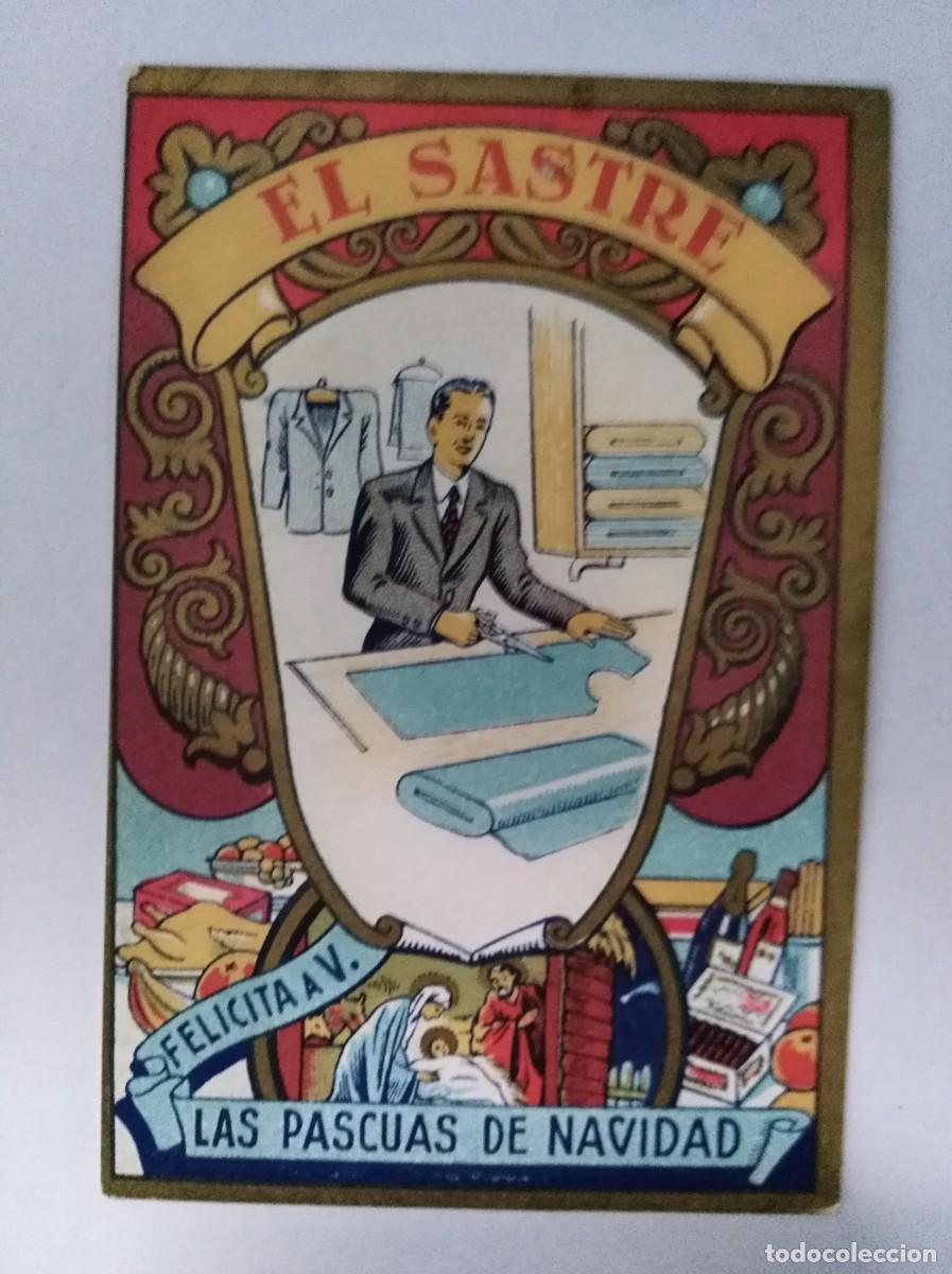 Postales: Aguinaldo Felicitacion El Sastre Felicita Las pascuas de Navidad