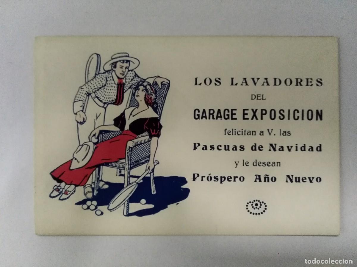 Postales: Aguinaldo Felicitacion.Los Lavadores del Garage Exposicion Felicitan Las pascuas de Navidad
